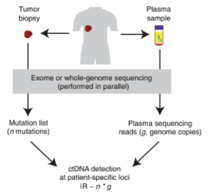Tumour-informed sequencing to increase the sensitivity of ctDNA liquid biopsy